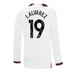 Manchester City Julian Alvarez #19 Gostujuci Dres 2023-24 Dugim Rukavima